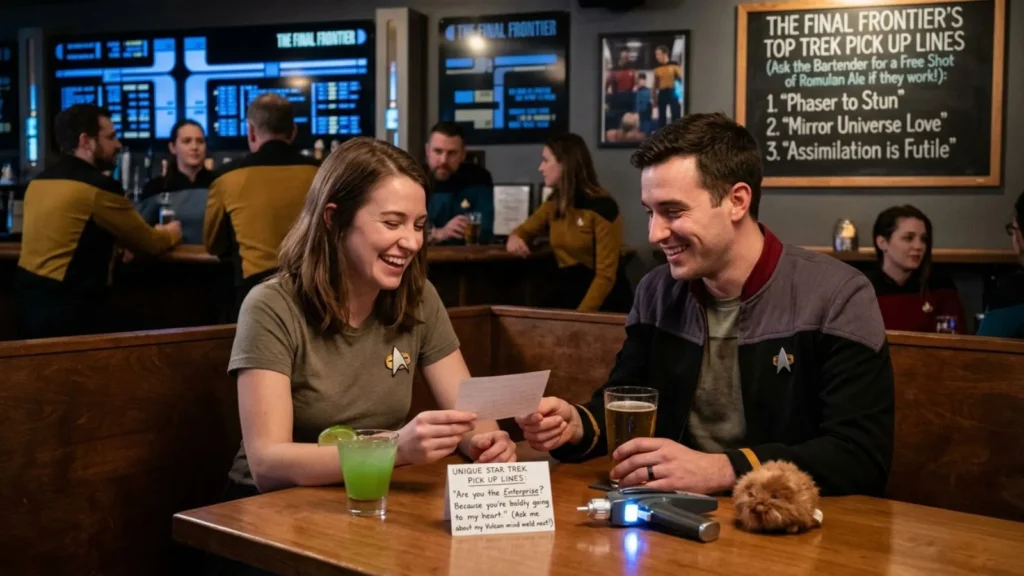 Unique Star Trek Pick Up Lines